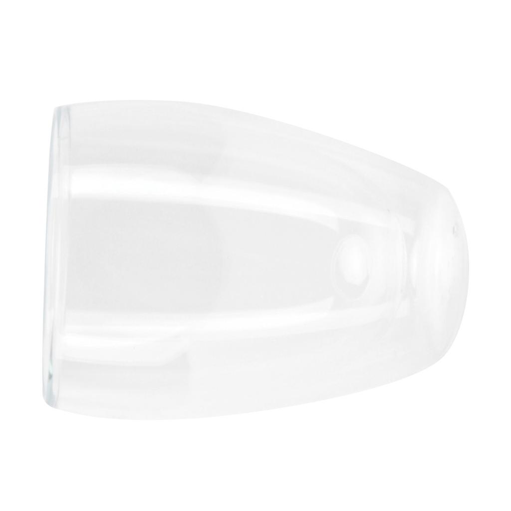 Dvouvrstvý průhledný hrnek na mléko Válcový žáruvzdorný hrnek na kávu na nápoje Domácí(350 ml )