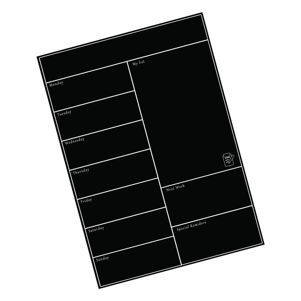 Magnetic Calendar for Fridge Magnetic Whiteboard Fridge Calendar Weekly Planner Erasable Magnetic Fridge Message Board