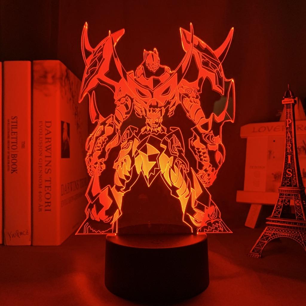 Luce notturna 3D con telecomando a forma di cervello 16 colori Illusione di luce LED in acrilico Lampada da comodino per la camera dei bambini Decorazione dell'ufficio Regalo di compleanno Giocattolo