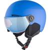 Alpina Casco Ski Helmet Junior Rigide Construction Blue Matte