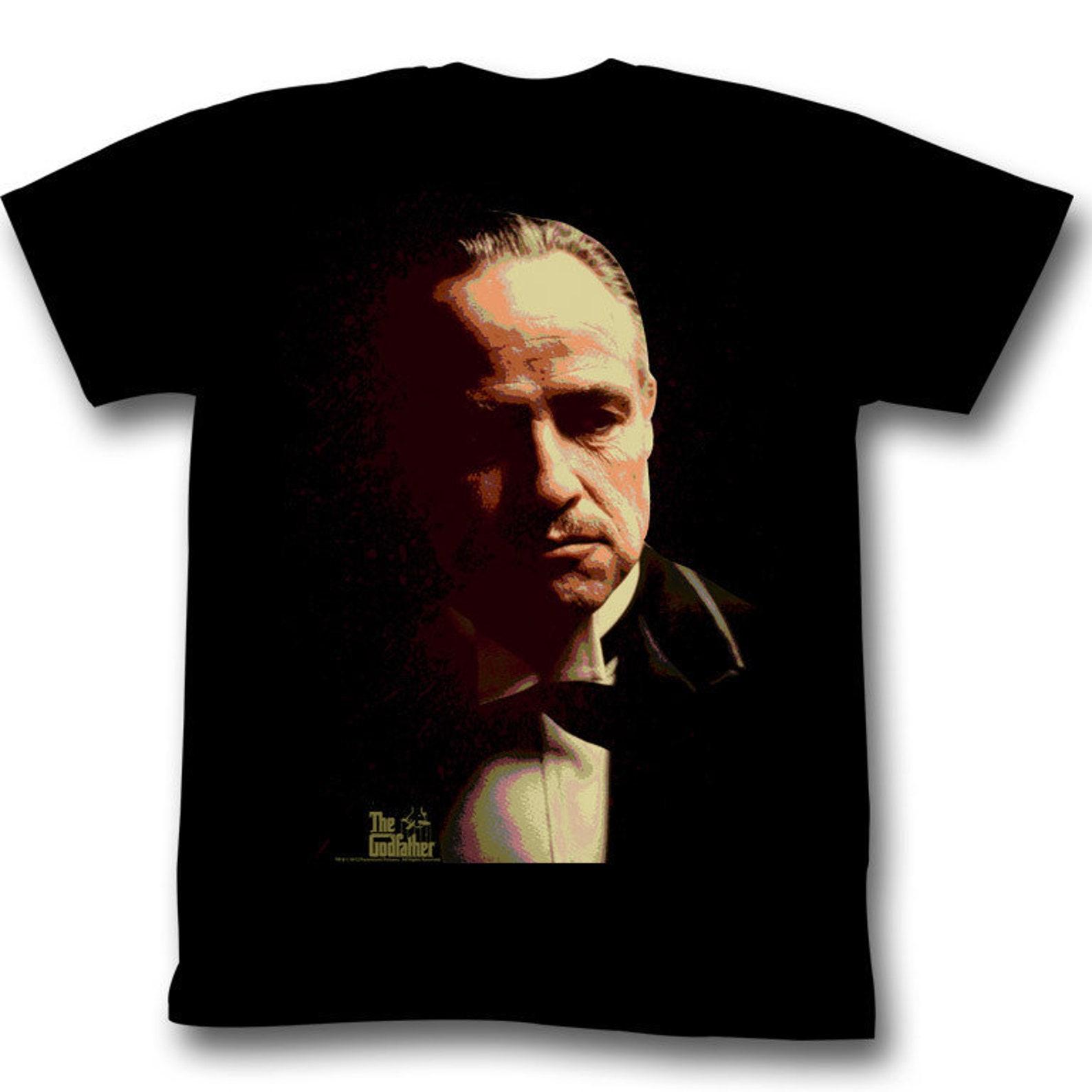 Godfather Splatter Black Adult T-Shirt S