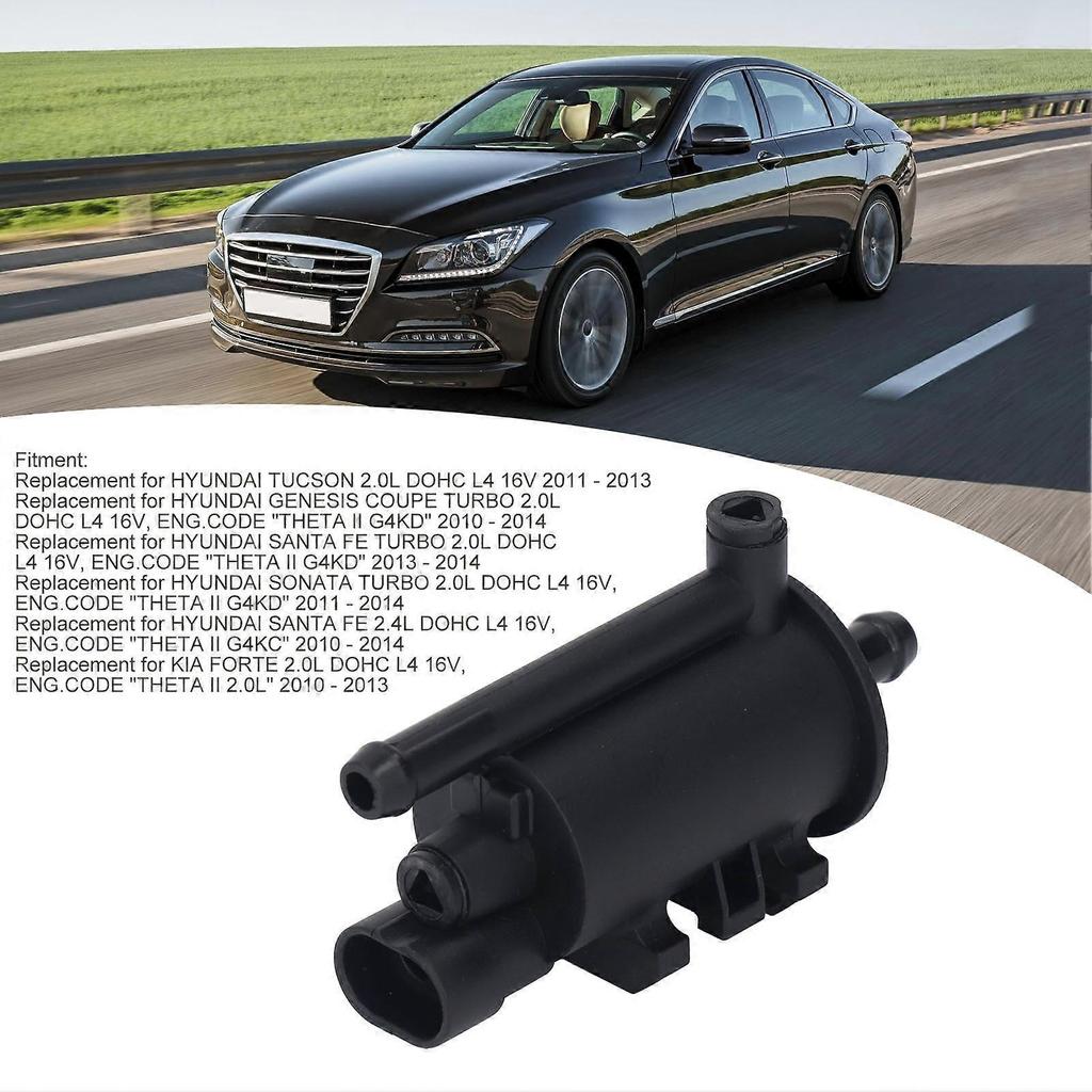 Vapor Canister Purge Valve 28910?5100 Reduced Fuel Evaporation Replacement for HYUNDAI TUCSON