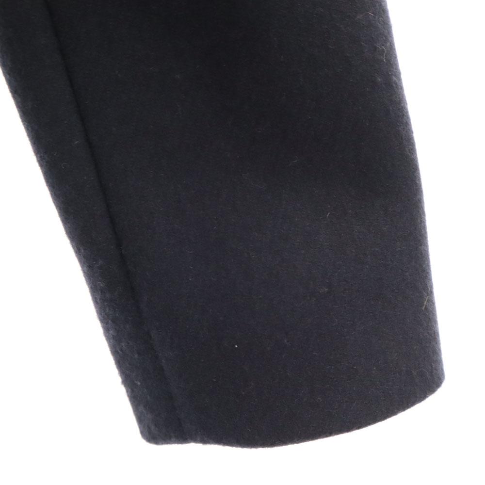 LIDNM Wool Blend Wool Chester Coat M Navy Men's Used