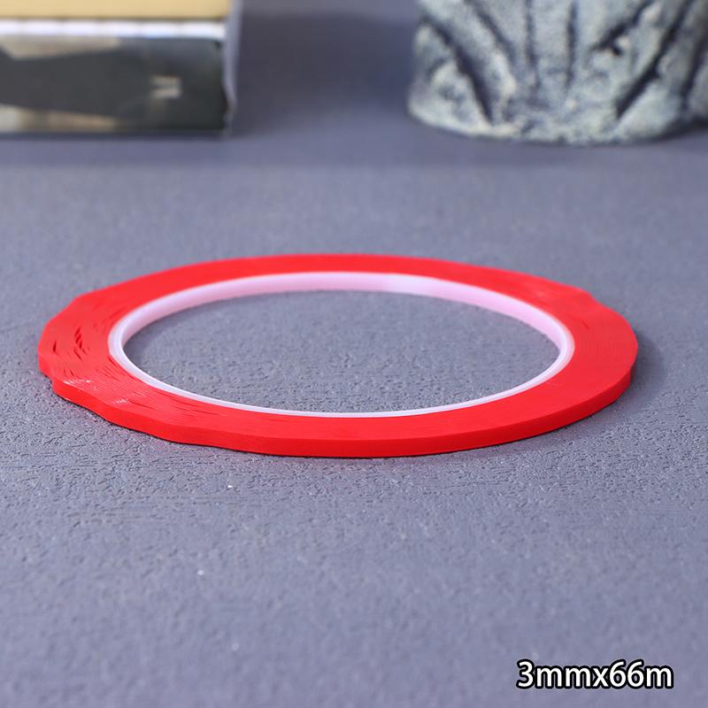 3/6/10MM 66M Graphic Whiteboard Tape Adhesive Chart Line Grid Electrical Marking Tapes High Temperature Resistant Pinstripe Tape