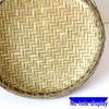 Bamboo Household Winnowing Basket: Perforated & Non-Perforated Bamboo Sieve, Handmade Woven Tray for Dried Goods & Sun-drying Decor