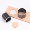 7pcs Precision Faux Leather Cutting Die Set - High-Speed Steel Circle Stencils for Crafting, Hollow Punch Molds In Sizes 20-50mm