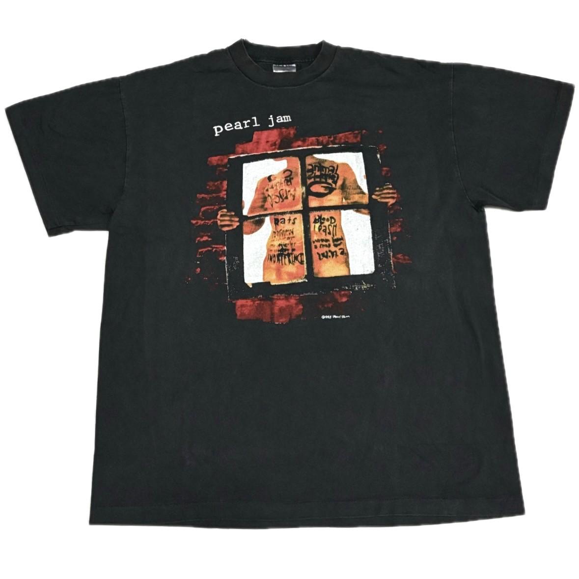 

Винтажная футболка Pearl Jam 1993 года Window Pain размера XL, тур группы, одинарный шов, РЕПРИНТ 4XL