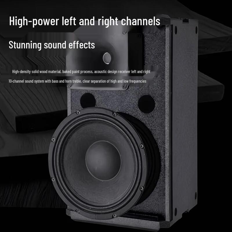 Xunwei Professional Portable Active PA Speaker with Microphone (CN Version)