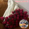 Handmade Wool Diy Bouquet Blanket Crochet Blanket Gift For Mother,Girlfriend,Sofa Blanket Surprise Flower Bouquet