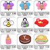 China Factory in Stock Custom Embroidered Badges Low MOQ Custom Garment Accessories Embroidered Patches for Kids Decorations