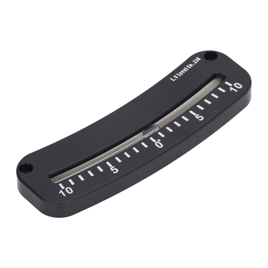 Tube Clinometer ‑10 degrees to 0 degrees to 10 degrees Clear Scale Mini Angle Inclinometer with Fixing Hole