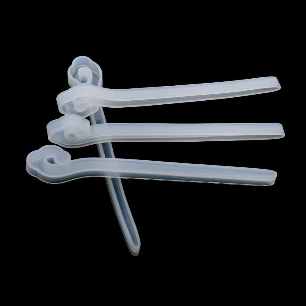 1Pcs Hairpin Silicone Mold Classical Hair Pin Epoxy Resin Molds for DIY Craft Resin Hair Stick Jewelry Making Accessories Tool