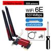 NFA765 Dual-Band AX6000 WiFi 6E & Bluetooth 5.2 Desktop PCIe Wireless Network Card