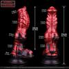 ELKKOST Fantasy Dragon Knot Dildo Silicone Realistic Dog Monster Dildos Anal Sex Toy with Sucker Alien Penis For G Spot Prostate
