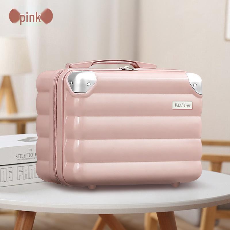 Women's 24-Inch Leather Trolley Suitcase with Universal Wheels, Sturdy and Durable, Large Capacity, 2026 Edition, with Combination Lock.