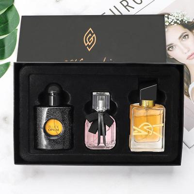 WARMKISS Women's Perfume Set: Free Woman & Black Opium Inverted Paris Trio