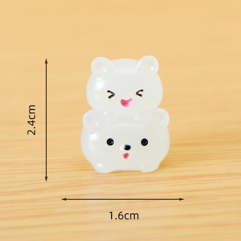 Micro-landscape, Cute Cartoon, Stacked Little Animals, Home Desktop Ornaments, Creative Decoration, Resin Handicrafts