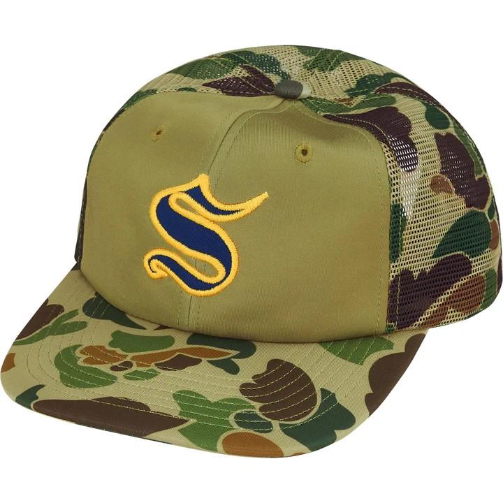 Supreme Contrast S Mesh Back 6-Panel Woodland Camo One-Size