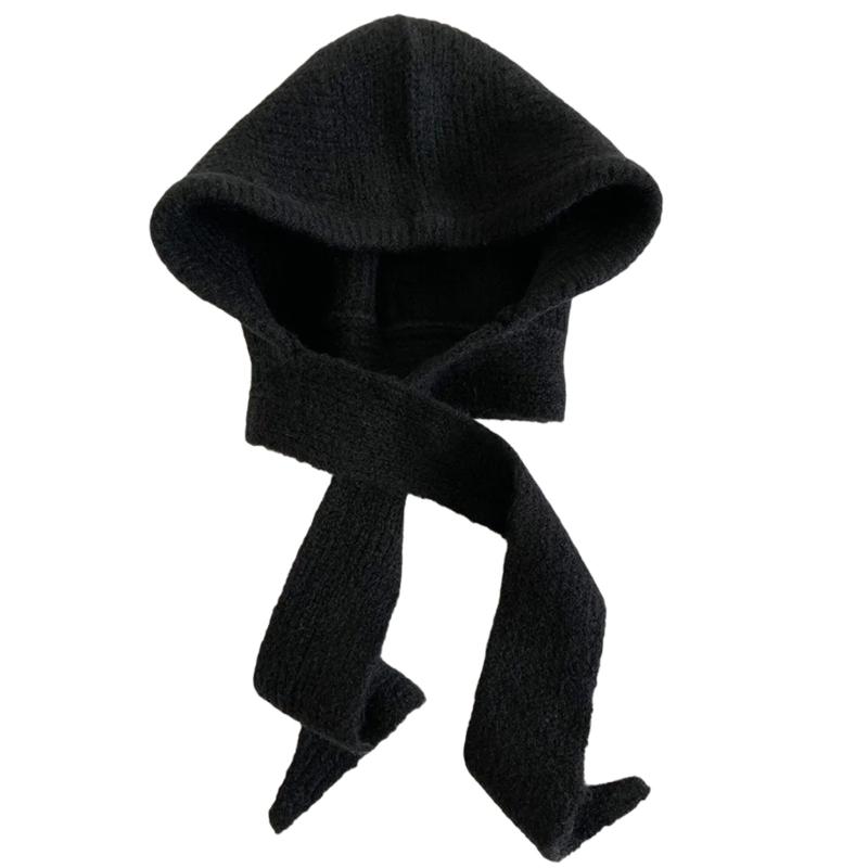 Winter Windproof Knitted Hat Balaclava Outdoor Hat Multifunctional Headwear for Men and Women