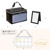 OZaKKa Makeup Simple Black Perfect for Ita Plush and Merchandise Storage Carry-on Box, Model, (Renewed Model) - Oshikatsu, Bag, Makeup, Cosmetics,