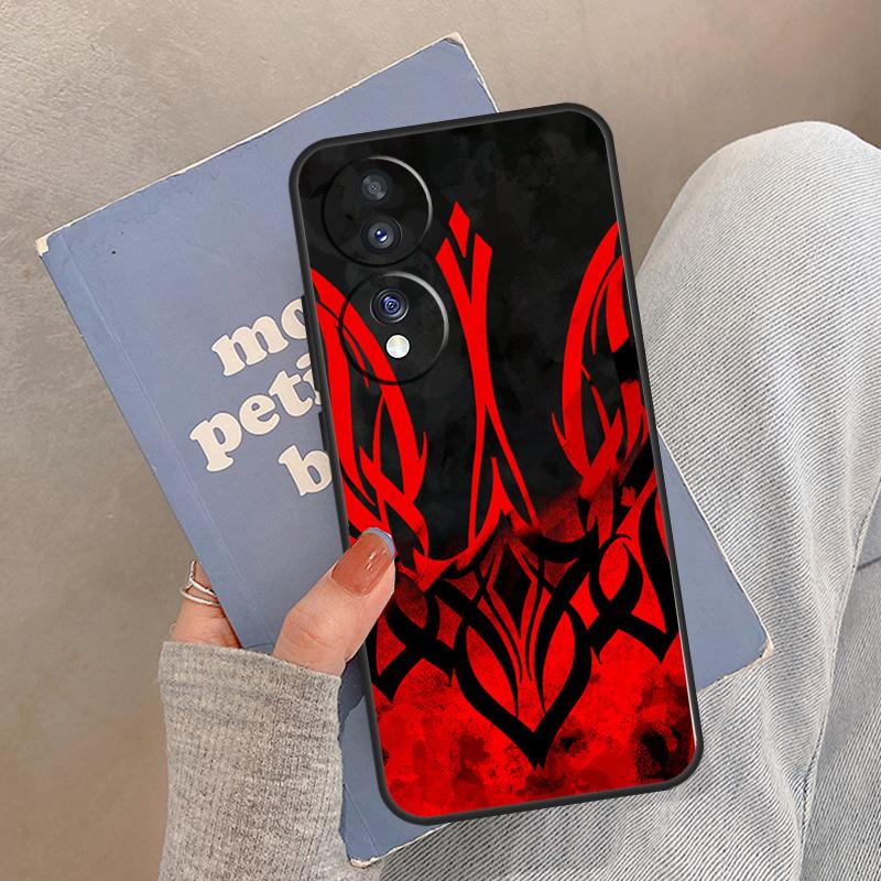 Ukraine Flag Case For Honor Magic 5 6 7 8 Pro Cover For Honor 200 400 Lite 50 70 90 X8a X8b X9a X9b X9c