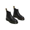 Dr. Martens Leather Comfortable Commuting Short Chelsea Boots Unisex boots Black 27961001