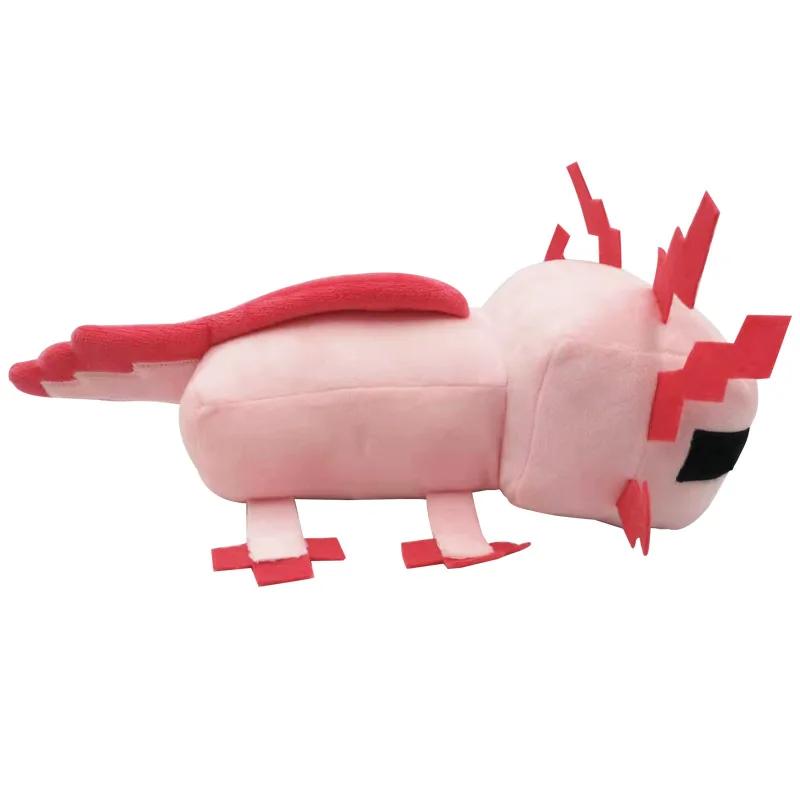 Kawaii 20-30cm Pink Axolotl Plush Toy Adults Plushie Gamer Gift Home Decoration Soft Stuffed Plush Doll Cartoon Figure Plush To