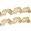 Christmas Wired Edge Ribbons Wrapping Ribbon Roll for Gift Wraping DIY Webbing Hair Bows Fabric Decorative Ribbons 2m