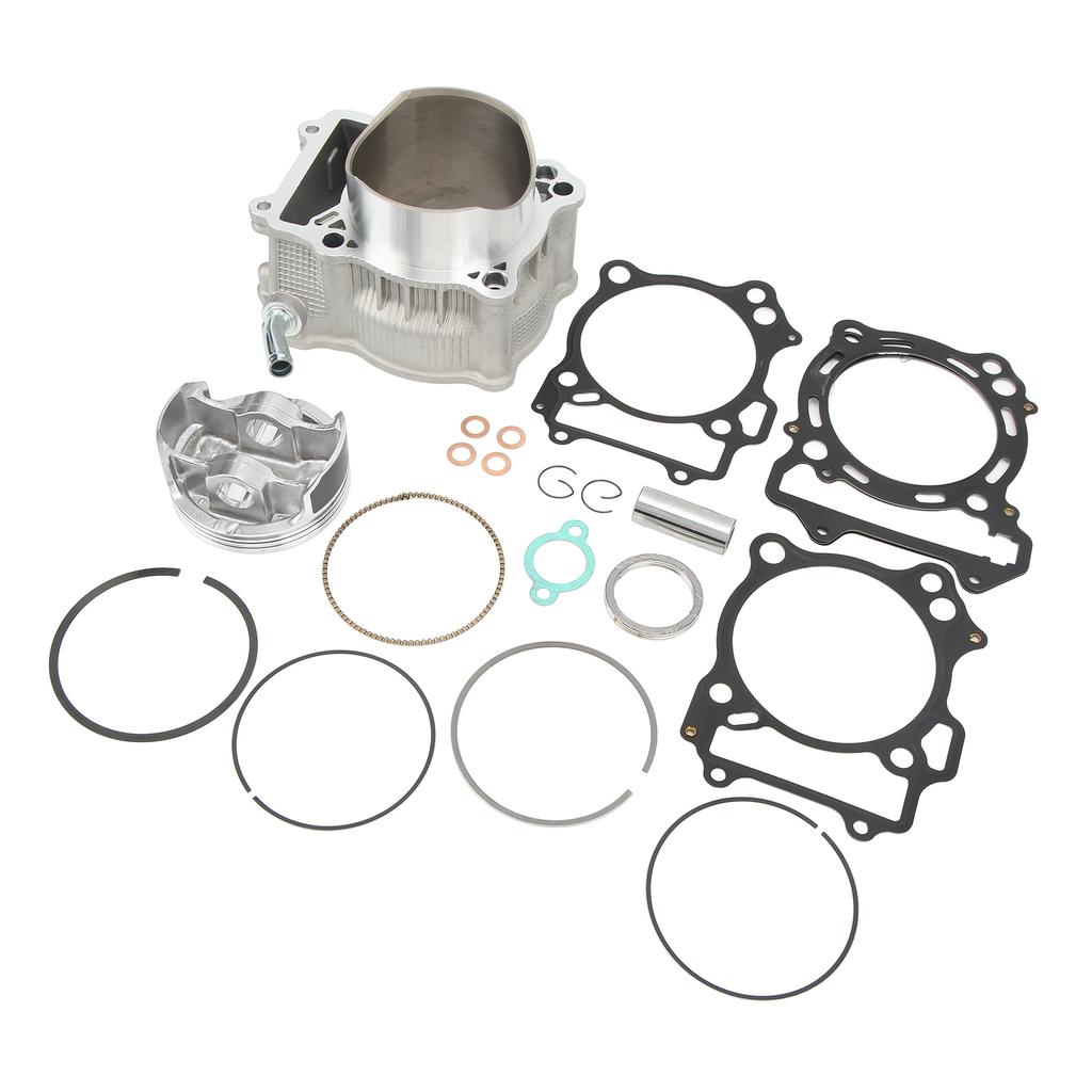 19PCS Cylinder Piston Gaskets Top End Rebuild Kit 12140 29F00 Replacement for Suzuki LTZ 400 Models 2003‑2014