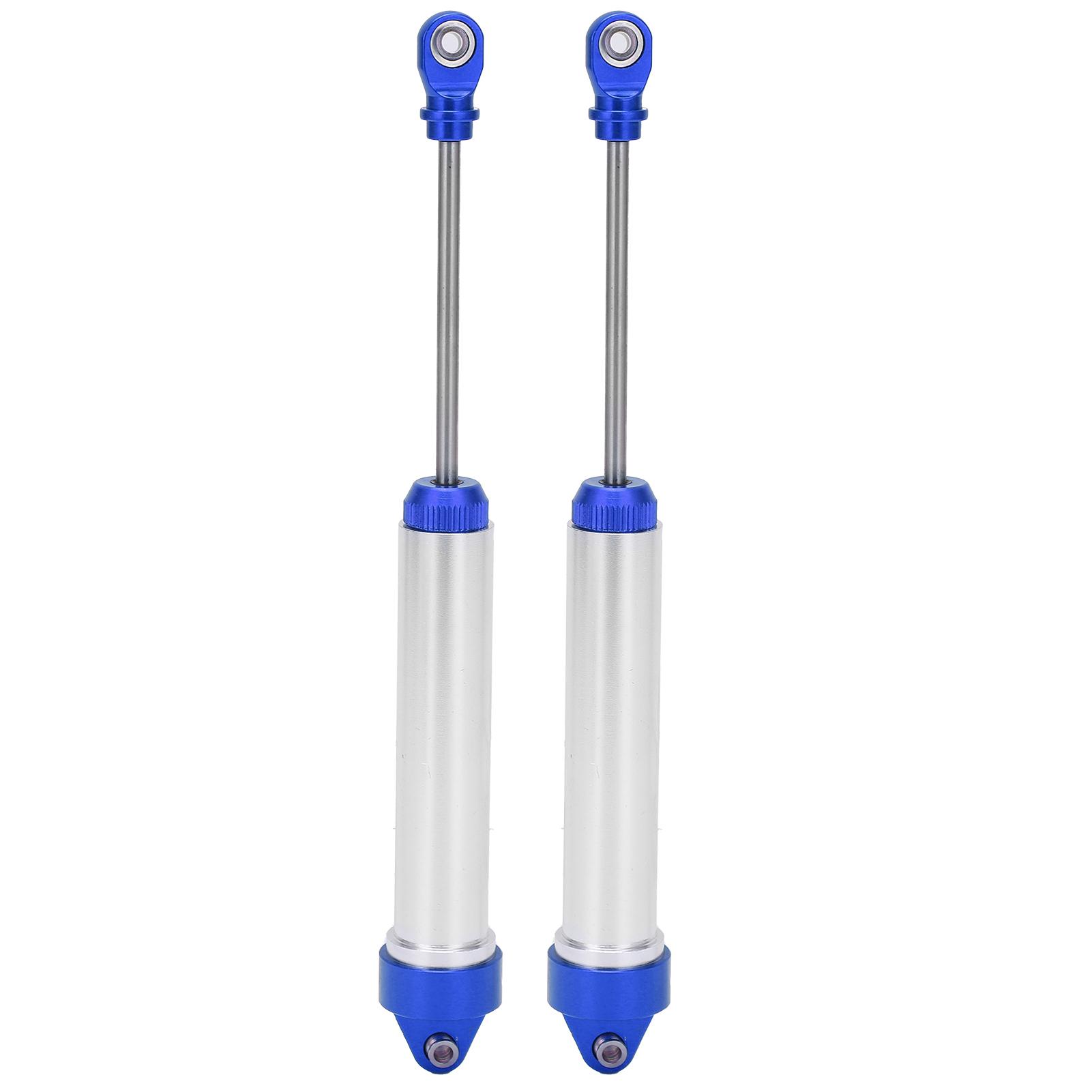 

2 Pcs RC Shocks Absorber Remote Control Car Metal Non Spring Rear Struts Damper for TRAXXAS for UDR темно-синього кольору