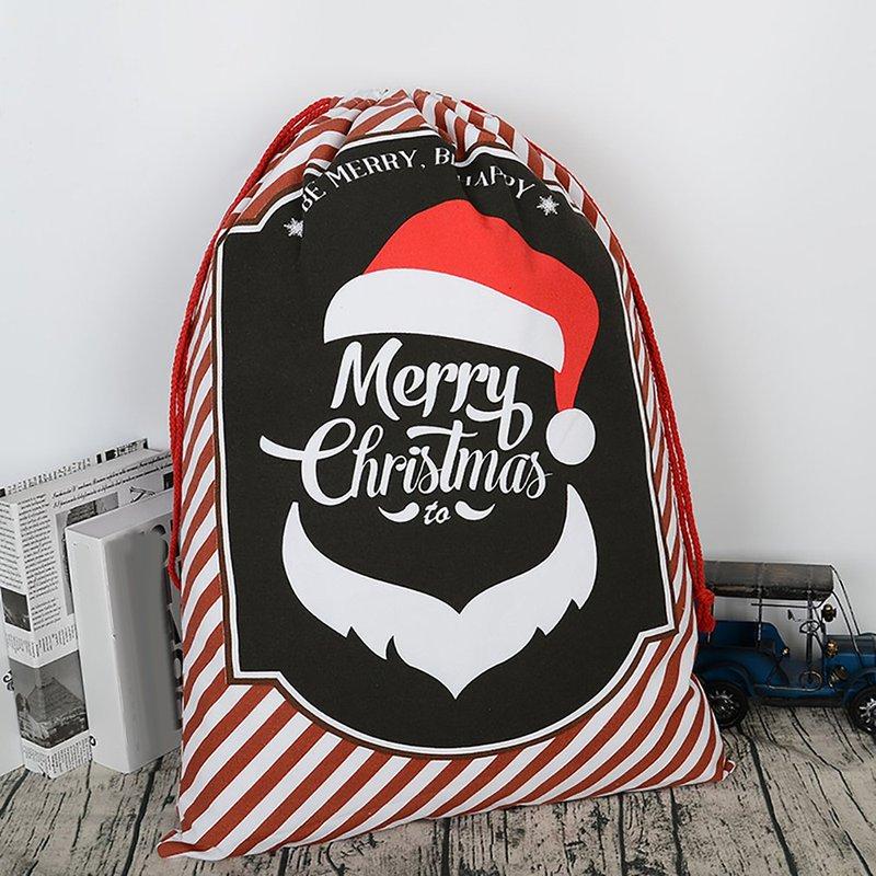 Buy Lightweight Cotton Canvas Christmas Gift Bag Drawstring Drawstring
