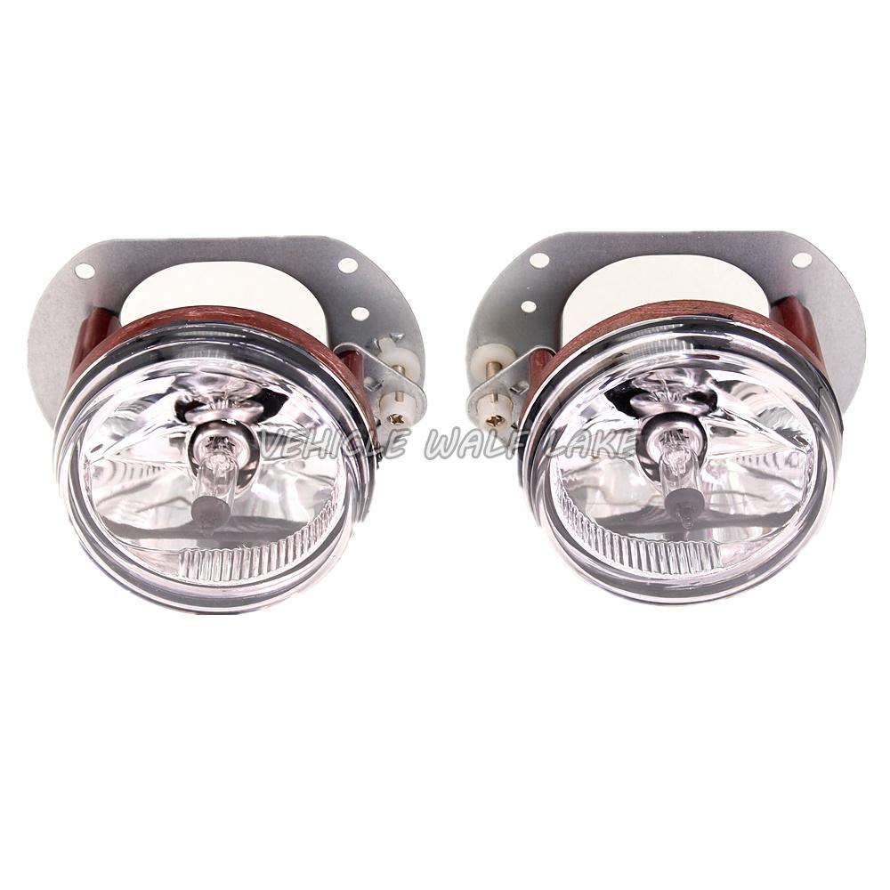 For Mercedes Benz C Class W204 AMG 2008 2009 2010 Car-Stying Front Fog Lamp Light With Bulbs + Grille Cover
