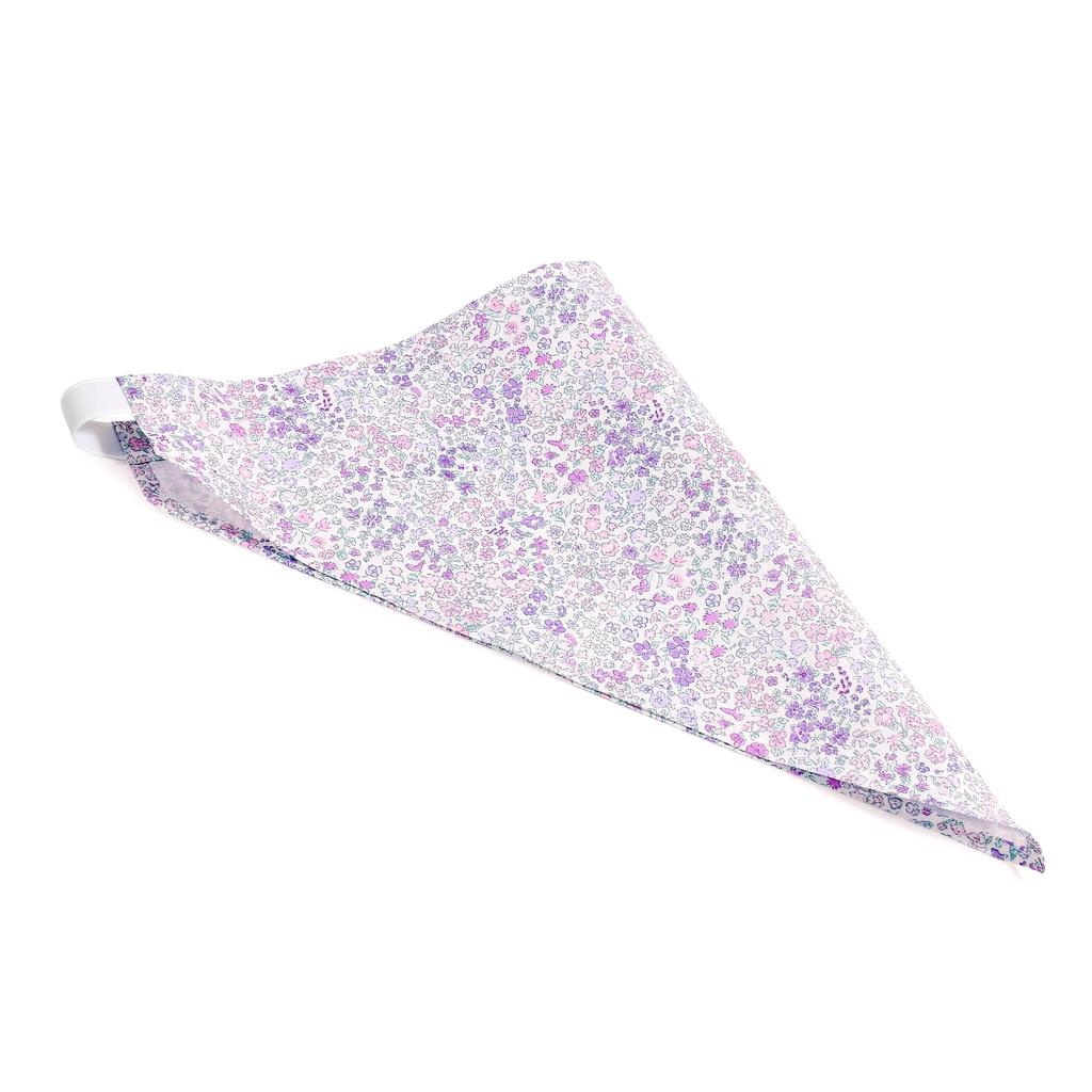 COLORFUL CANDY STYLE Apron Floral Mist Set of 2 Girls Cute Kids Apron Bandana Set Elastic Kids Apron Stylish Toddler Elementary School Cute Elementary