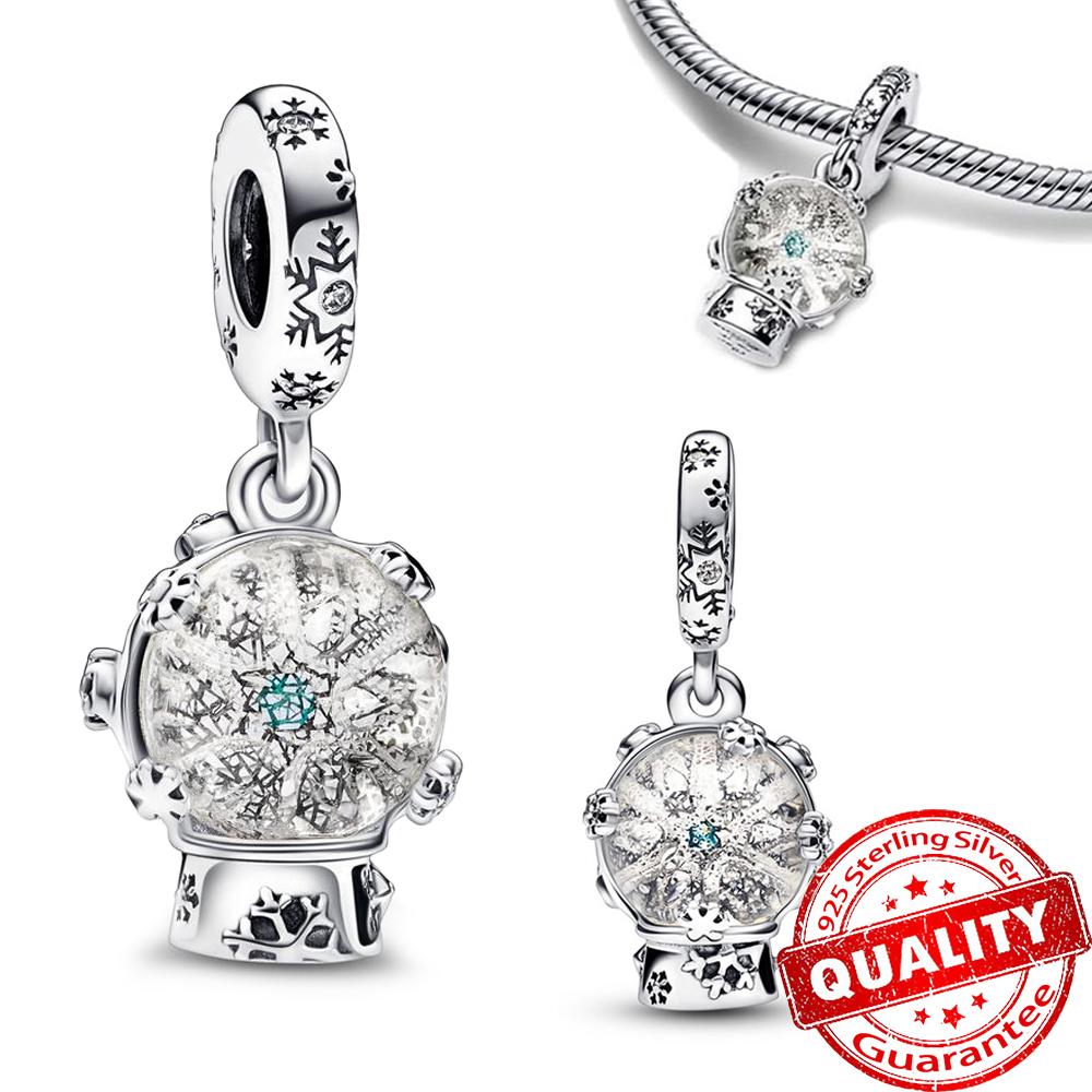 Christmas Collection Copper Gingerbread Man Elk Bell Santa Claus Decoration Fit Diy Bracelet Necklace Festival Gift