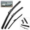For Volvo V70 III 2007-2016 2008 2009 2010 2011 Wiper Front & Rear Wiper Blades Windshield Windscreen Window Brushes 26"+20"+14"