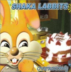 CD SHAKA LABBITS OVERDOING LTCD013 i hate records 2004 Japan ObiRock Used