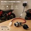 17AWG Draad Scooter Oplader Poort Laadcontact voor Razor MX350 MX400 SX350 E100 E200 E300 E-Bike