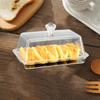Rectangular Butter Holder Acrylic Butter Keeper Tray Practical Clear Butter Dish  Household