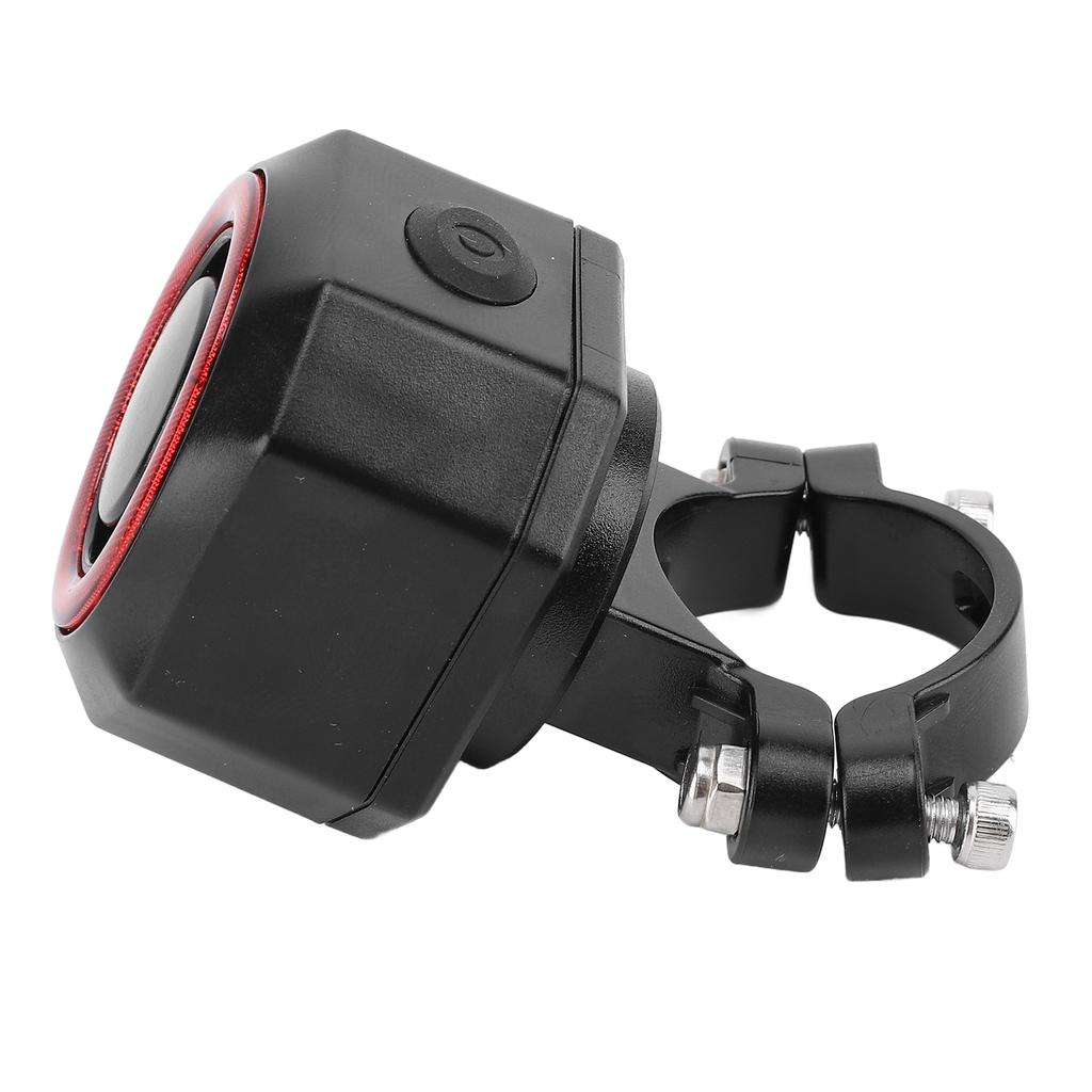 Trådlarm för cykel med fjärrkontroll, uppladdningsbar vibrationssensor, kompakt stöldskyddssystem för cykel