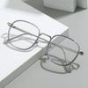 Blue Light Blocking Oval Prescription Eyeglasses For The Nearsighted Women Student Single Lens Myopia Spectacles 0 -0.5 -1.0 To -6