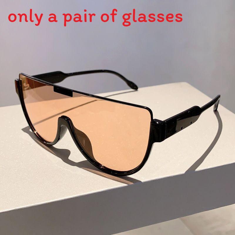 Womens Oversized Fashion Sunglasses With Uv400 Protection For Summer Outings