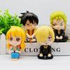 Piece One Luffy Sanji Nami Zoro Action Figure Anime Kawaii Pvc Model Decor Doll
