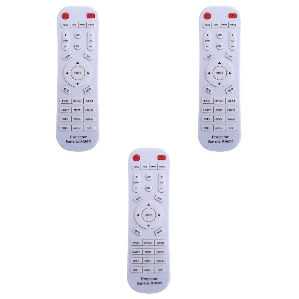 Universal Multifunctional Projector Remote Control Replacement for ThundeaL Vivicine WZATCO Projector Remote Controller