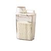 Mixed Grain Canned Rice Bucket, Household Moisture-proof Sealed Flour Storage Container, Flat-bottomed Bucket for Storage and Organization