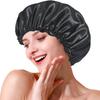2pcs Heat Free Hair Curler Satin Silk Sleeping Cap Set Headwrap for Natural Curly Hair Long Hair Care Wave Sleeping Curling Tool