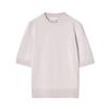 CS Spring/Summer New Women's Clothing French Commute Style Standard Edition Round Neck All-Matching Knitting T-shirt Tops 1069400