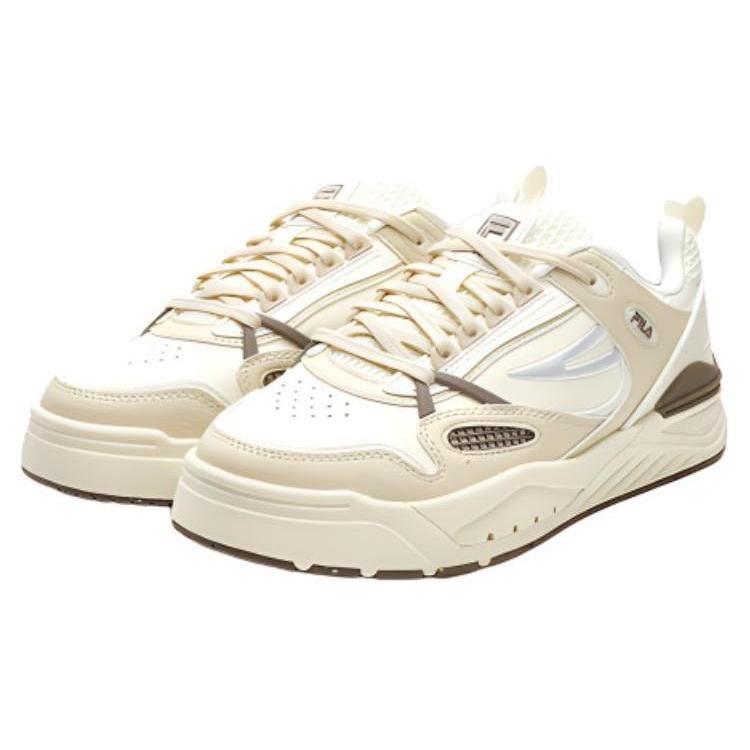 FILA SLAM Textile, Synthetic Leather Cushioning Abrasion Resistant Support Low top Casual Shoes Women's Black F12W341208FDA