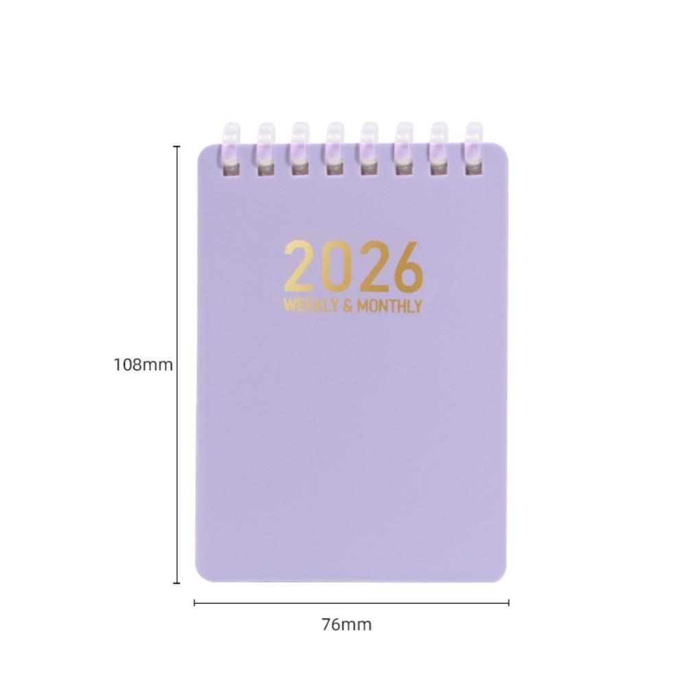 English Version To Do List Notebook Mini Weekly Planner Compact Schedule Notepad  Students