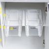 2 Pçs/set Branco Slides Gaveta Deslizante Trilhos Bin Trilhos Para Cozinha Quarto Armário Slides Pullout Pista Gaveta Cesta Puxar Trilho
