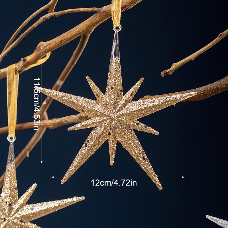 1 Stück Wiederverwendbar Neujahr Acryl Geschenk Weihnachten DIY Hängen Festival Dekoration Hochzeit Anhänger